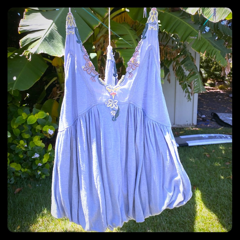 Free people embroidered top